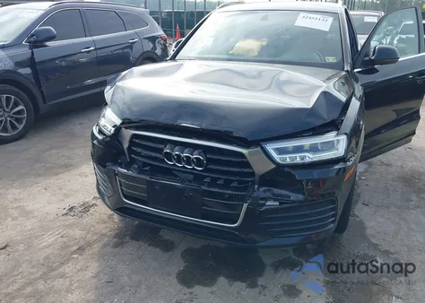 2018 Audi Q3 Premium Plus z USA, uszkodzony, nr VIN WA1JCCFS1JR013403